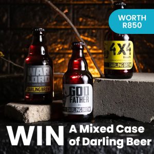 Win a Mixed Case of Darling Beer worth R850 & Get Digital Artwork by Kaitlyn Coss